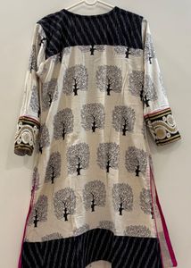 Kurti with Tree Print