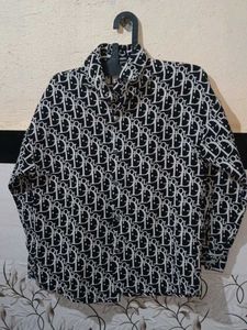 Dior Inspired Pattern Shirt