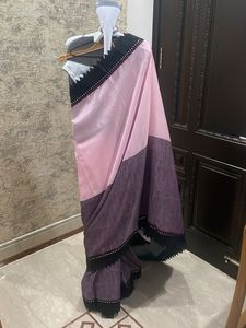 Striped Pleated Sarree