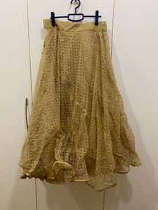 Golden Lehenga Skirt