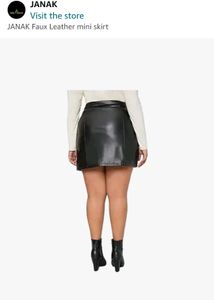 😍High Waist Women Faux Leather Korean Style😍