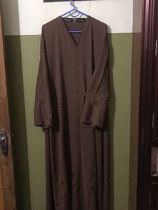 Elegant Brown Abaya