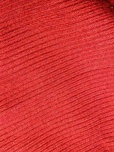 Red Long Sleeve Top