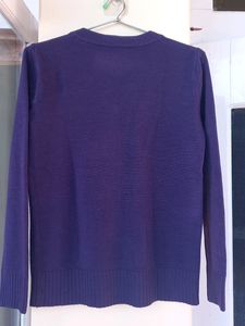 Purple Cardigan