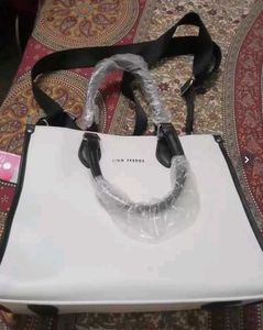 Brand New Lino Perros White Tote Bag