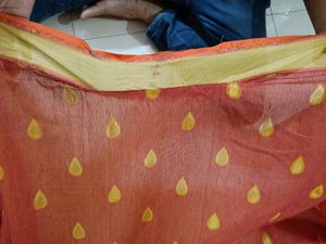 Saree With Stiched Blouse