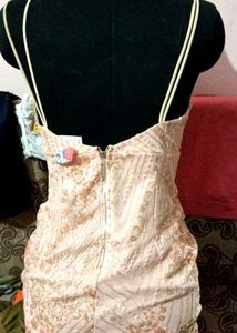 Elegant Y2k  Ethenkc Embellished Dress