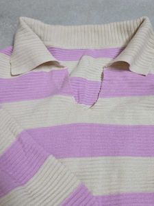 Striped Knit Sweater