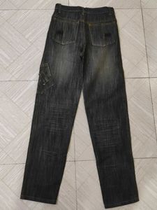 Embellished Denim Jeans