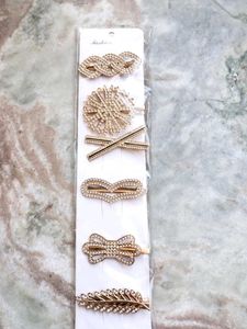 Sparkling Hair Clip Set