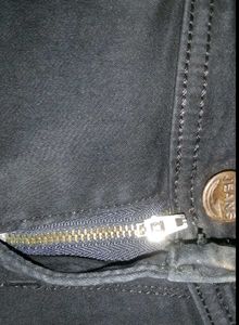 Navy Blue And Black Jeans