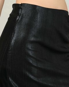 One Shoulder Crop Top with Skirt (Elastane)