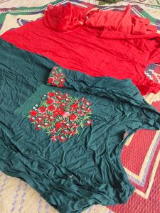 2 Kurta &amp; Salwar &amp; Dupatta