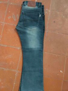 Vintage Wash Denim Jeans