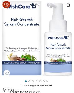 Wish Care Hair Growth Serum Concentrate