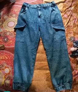 Wash Cargo Jeans