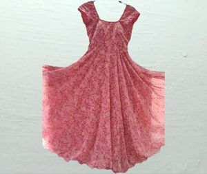 Pink Floral Princess Dress 💞