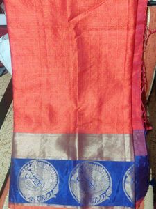 Lowest Price: Festive Sari Orange