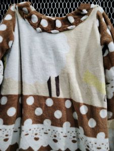 Cute woolen Pajama Set