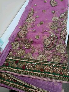 Embroidered Saree