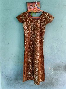 Embellished Floral Fabric