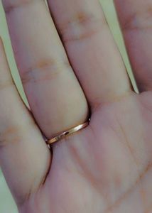 GIVA 925 Silver Rose Gold Ring