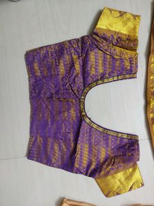 Purple Thavani Set