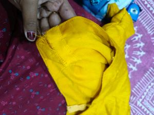 beautiful mustard blouse with work