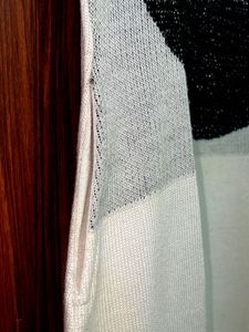 Black &amp; White woollen Kurta