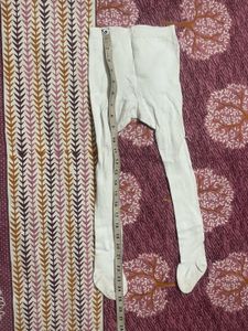 Baby White Leggings stockings