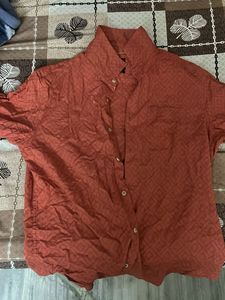 Rust Patterned Shirt