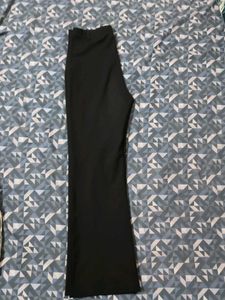 Tourser Pants With Little Flare At The Bottom