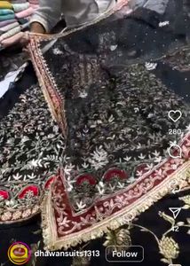 full daj Wari Hand Work With Dabka Maixing