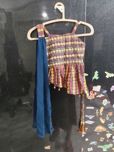 Cute Ethnic Girls Clothing Set