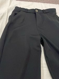 Black Semi Casual Pants