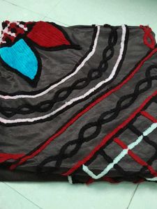 A Pure Handwork Silk Coffee Brown Bedsheet