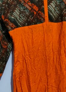 Orange Kurti