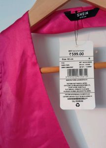 Stylish Pink Backless top