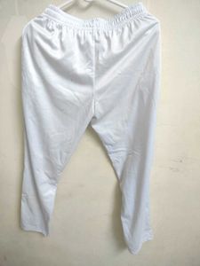 White Casual Pants