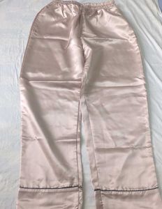 Silky Pink Pajama Set