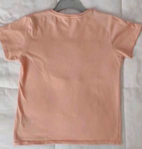 Peach Double Heart Tee Shirt Girl