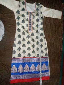 Stiched Churidar set