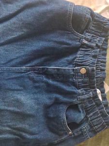 Elastic Waist Jeans