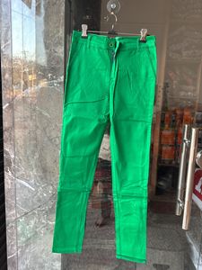 Green Colour Pant