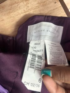 Purple Linen Dress