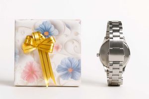 Elegant Silver Wristwatch
