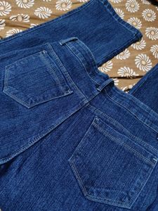 Blue Straight Or Slim Fit Jeans