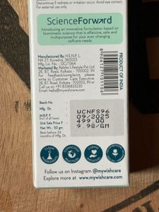 WishCare Sunscreen SPF 50+