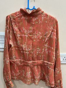 Imported Classy Multicoloured Orange Top