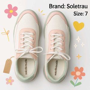 Solethread Pastel Sneakers - Size 7